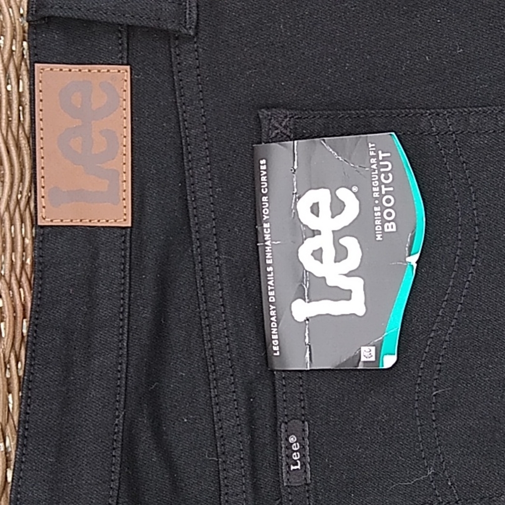 Lee Bootcut Black Jeans Women's 20P NWT